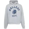 Gallery Dept. Hooded Grey Sweatshirt With Bold Graphic Print