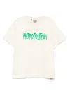Gallery Dept. Self Title Printed Cotton-jersey T-shirt In White