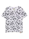 Gallery Dept. Skull Printed Cotton-jersey T-shirt In White