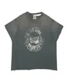 Gallery Dept. T-shirt With Broken Holes In Black