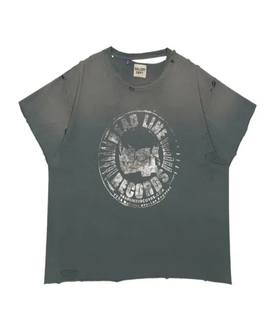 Gallery Dept. T-shirt With Broken Holes In Black