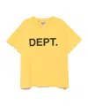 Gallery Dept. Logo-print T-shirt In Yellow
