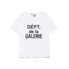 Gallery Dept. Dept. De La Galerie T-shirt In White
