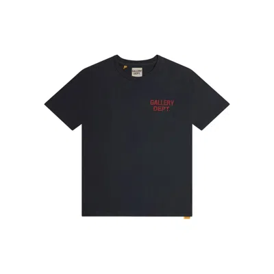 Gallery Dept. Souvenir Logo-print Cotton-jersey T-shirt In Black