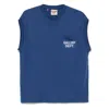 Gallery Dept. Round Neck T-shirt In Blue