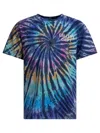 Gallery Dept. Blue Cotton T-shirt In Blue