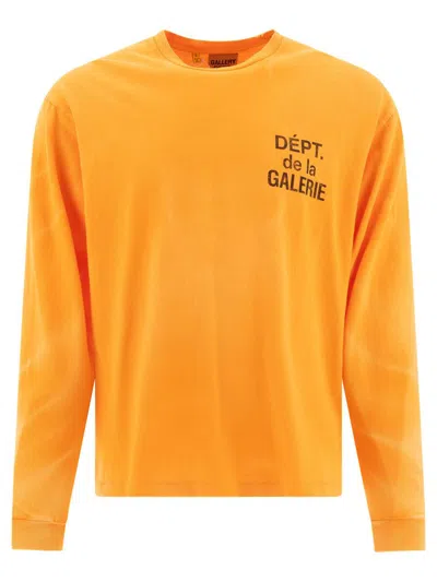 Gallery Dept. T-shirts In Orange