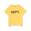 Gallery Dept. Logo-print T-shirt In Yellow