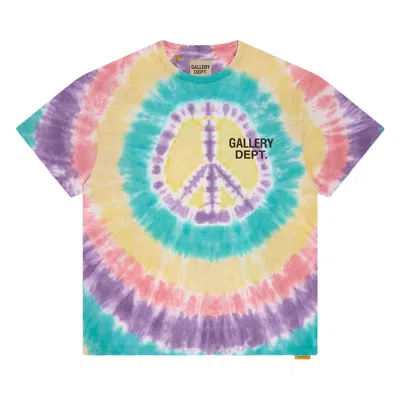 Pre-owned Gallery Dept. Tee 'peace Tie Dye' | Multi-color | Men's Size S