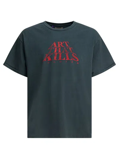 Gallery Dept. Timeless Black T-shirt With Round Neckline And Short Sleeves