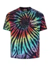 Gallery Dept. Multicolor Tie-dye T-shirt With Logo Prints In Multi
