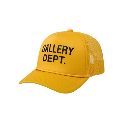 Pre-owned Gallery Dept. Trucker Cap 'gold' | Men's Size Onesize