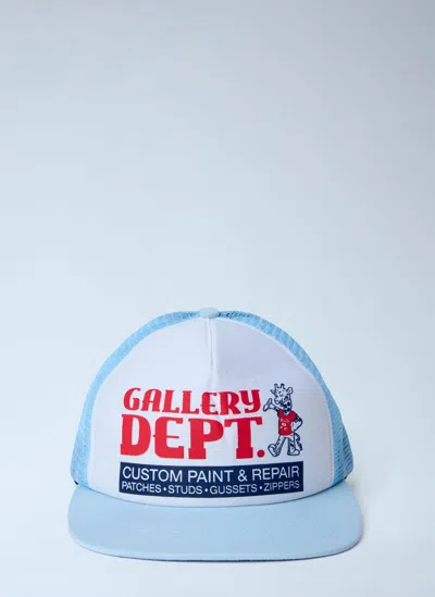 Gallery Dept. Trucker Cap With Mesh Panels In Blue