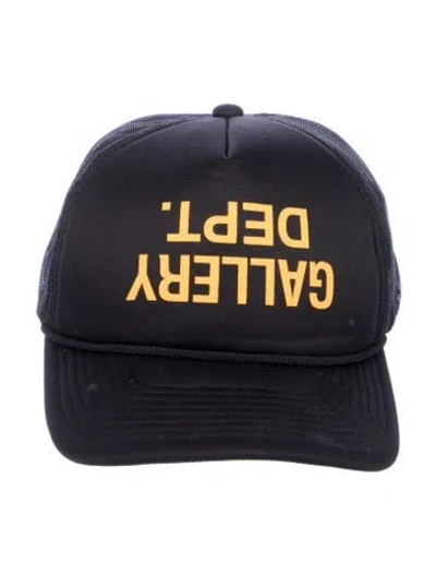 Pre-owned Gallery Dept. Trucker Hat In Black