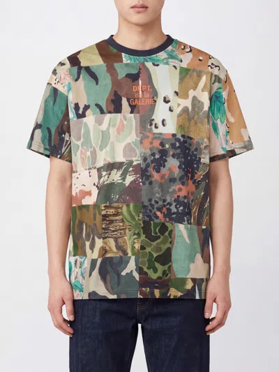 Gallery Dept. T-shirt Men Color Brown In Multi