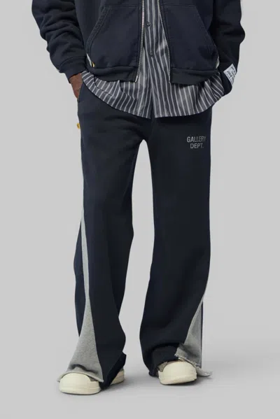 Gallery Dept. Twisted Leg Sweatpant Flare In Blue