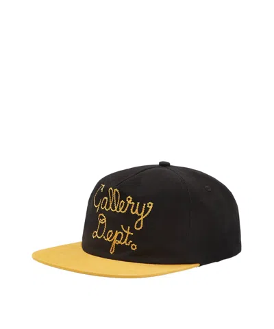 Gallery Dept. Two-tone Baseball Cap In Black