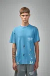 Gallery Dept. Cotton Vintage Logo T-shirt In Blue