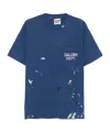 Gallery Dept. Vintage Logo Painted T-shirt In Blue