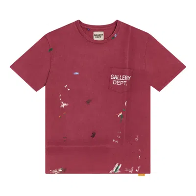 Pre-owned Gallery Dept. Vintage Logo Painted Tee 'brick' | Red | Men's Size M