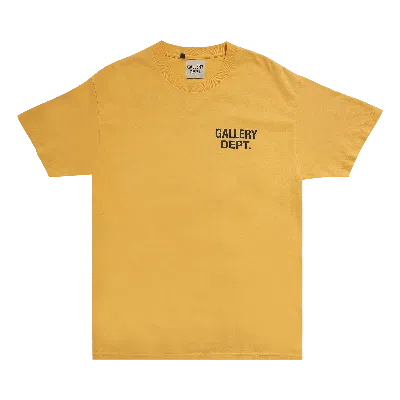 Pre-owned Gallery Dept. Vintage Souvenir Tee 'yellow'