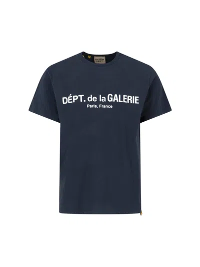 Gallery Dept. Washed Cotton T-shirt In Black