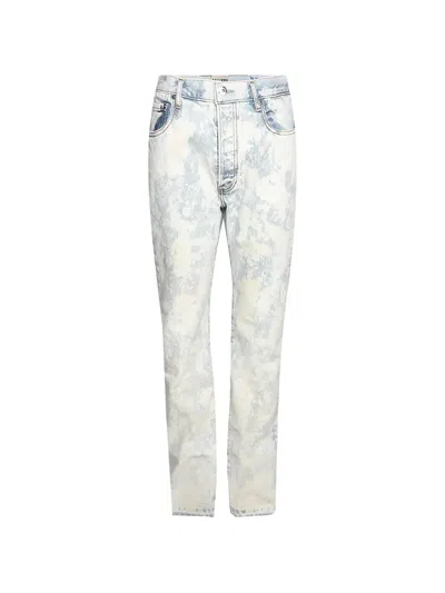 Gallery Dept. Washed-effect Slim-fit Jeans In Blue