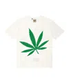 Gallery Dept. Weed Crewneck T-shirt In White