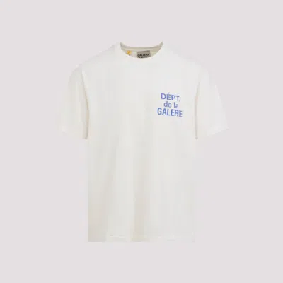 Gallery Dept. White Crewneck Logo T-shirt