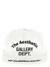 Gallery Dept. Indifference Aesthetic Curved Brim Cap In White