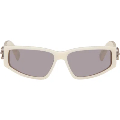 Gallery Dept. White 'july 21, 1987' Sunglasses In Neutral