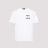 Gallery Dept. Logo-print Cotton-jersey T-shirt In White