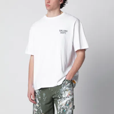Gallery Dept. White Tshirt With Logo Print