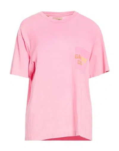 Gallery Dept. Woman T-shirt Pink Size L Cotton