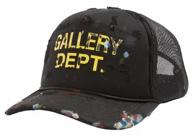 Pre-owned Gallery Dept. Workshop Trucker Hat In Black