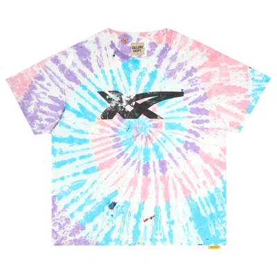 Pre-owned Gallery Dept. X Asics Sound Mind Sound Body Tee 'tie Dye' | Multi-color | Men's Size L