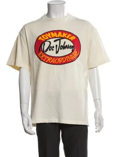 Pre-owned Gallery Dept. X Doc Johnny Graphic Print T-shirt In Neutral