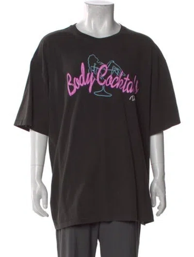 Pre-owned Gallery Dept. X Doc Johnny Graphic Print T-shirt W/ Tags In Black