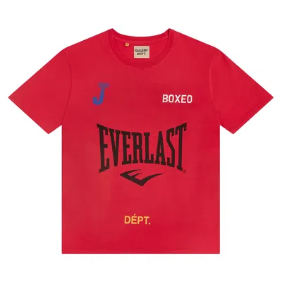 Pre-owned Gallery Dept. X Everlast J T-shirt 'red' | Men's Size M