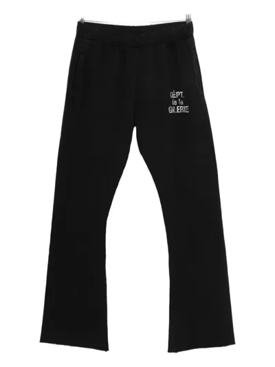Gallery Dept. X Josué Thomas Logo-print Track Pants In Black