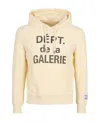 Gallery Dept. X Lanvin Hooded Sweater In Nude