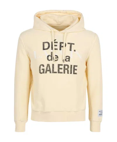 Gallery Dept. X Lanvin Hooded Sweater In Nude