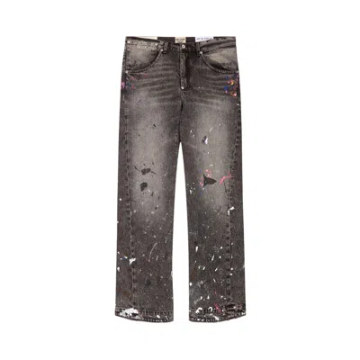 Pre-owned Gallery Dept. Zip Denim 'black/paint' | Men's Size 31