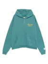 Gallery Dept. Zip Hooded Sweatshirt In Green