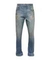 Gallery Dept. Zip Jeans In Gray