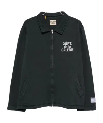 Gallery Dept. Zip-up Jacket In Black