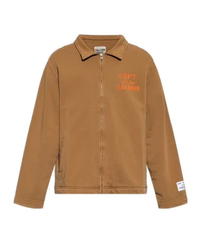 Gallery Dept. Zip-up Jacket In Brown
