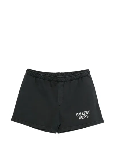 Gallery Dept. Zuma Logo-print Shorts In Black