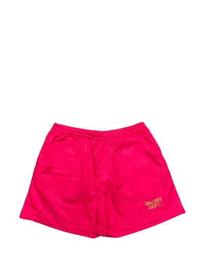 Gallery Dept. Zuma Logo-print Shorts In Red