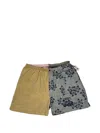 Gallery Dept. Zuma Patchwork Shorts In Multi